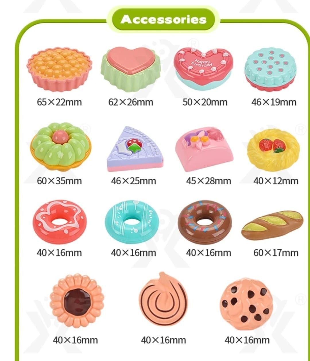 SET DE TAZAS DE TE, MALETA DE JUGUETE PARA NIÑAS DINOSAURIO-3