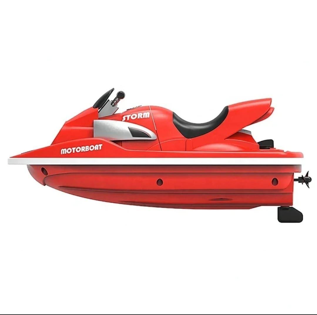 Moto De Agua Lancha Control Remoto H137 Batería Recargable-2