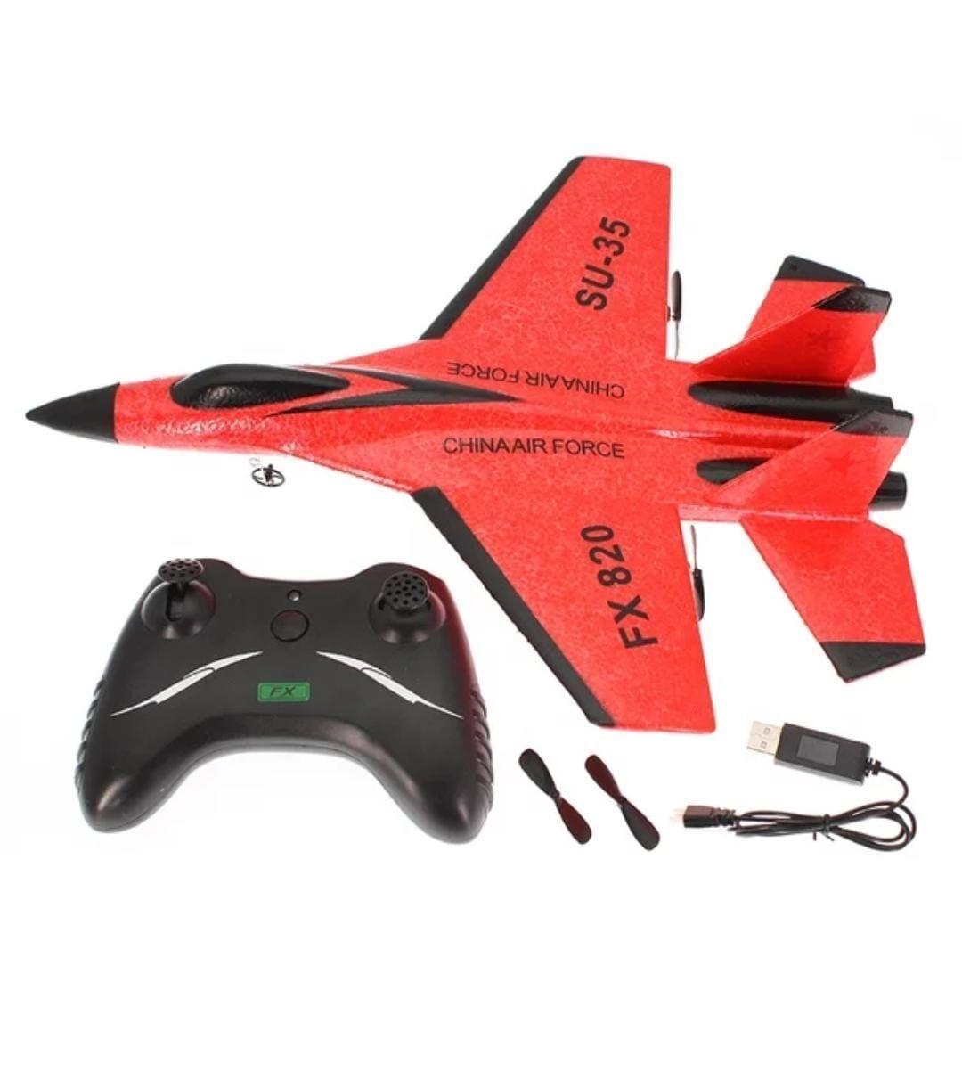 AEROPLANO AVION CONTROL REMOTO THE MINETOR FX SU-35 2.4G 2ch -3