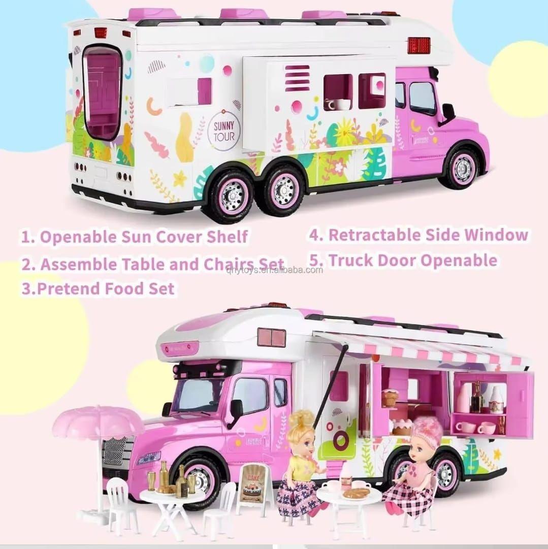 CAMION AUTO CONTROL REMOTO LUCES Y SONIDO FOOD TRUCK-7