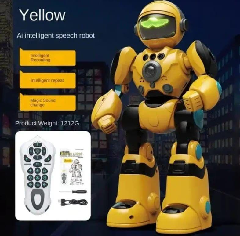 Robot control remoto, Sensor de Gestos M-voice Amarillo-5
