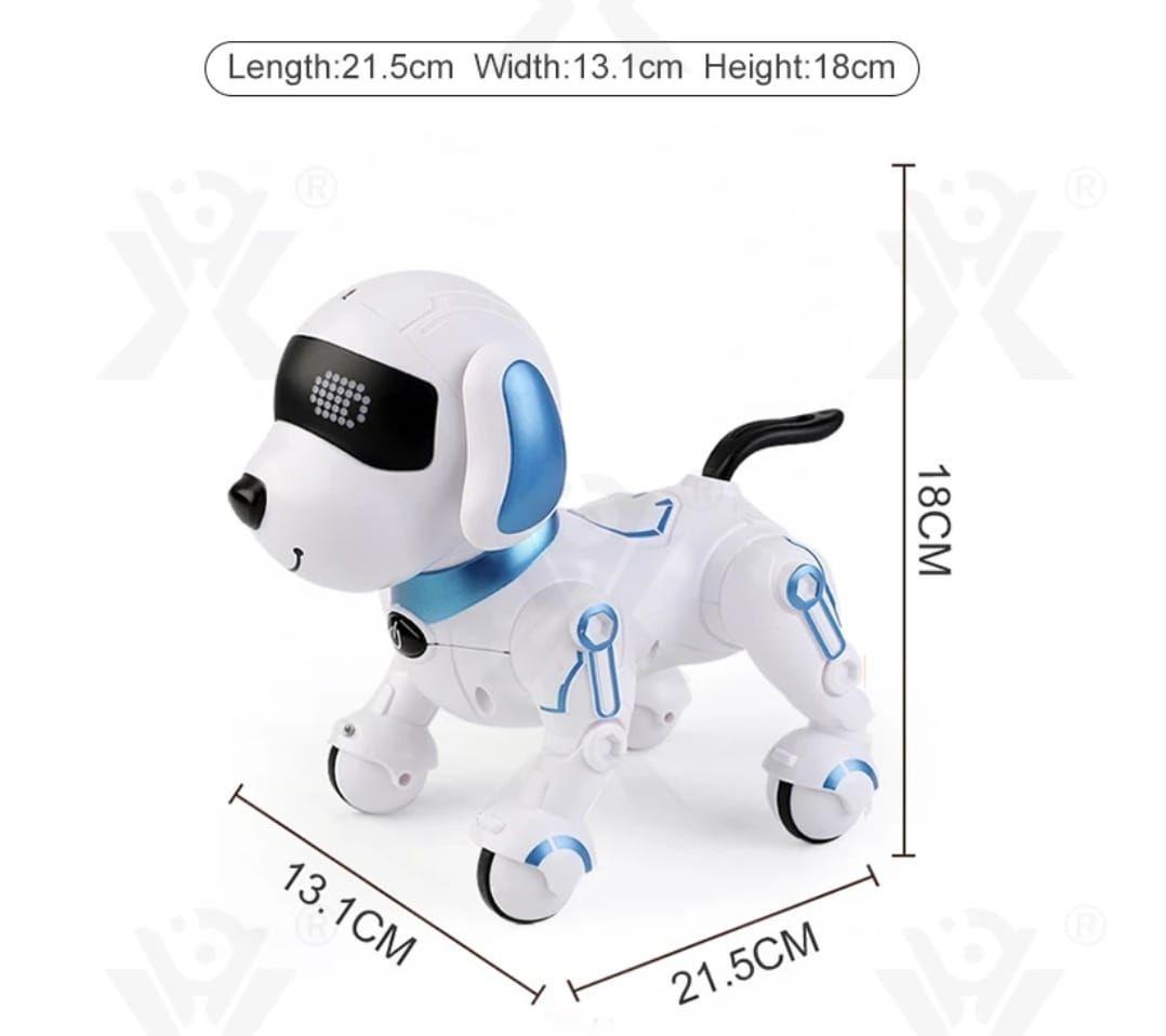Perro Robot Control Remoto Inteligente Dog Baila Rosado-3
