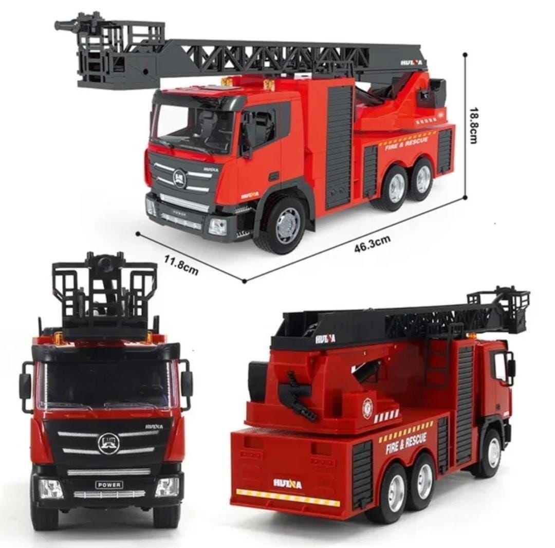 CAMION CARRO DE BOMBEROS CONTROL REMOTO HUINA 1361-9 CH-6
