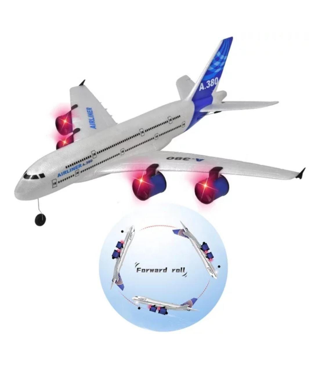 Avion Aeroplano Control Remoto, Modelo A 380, 2,4-5