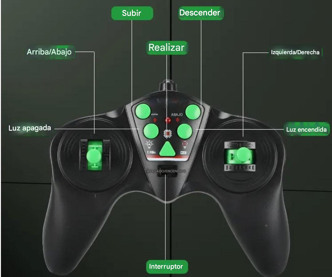 CAMION TOLVA CONTROL REMOTO CON BATERIA RECARGABLE 9 CANALES 2 4 GHZ-2