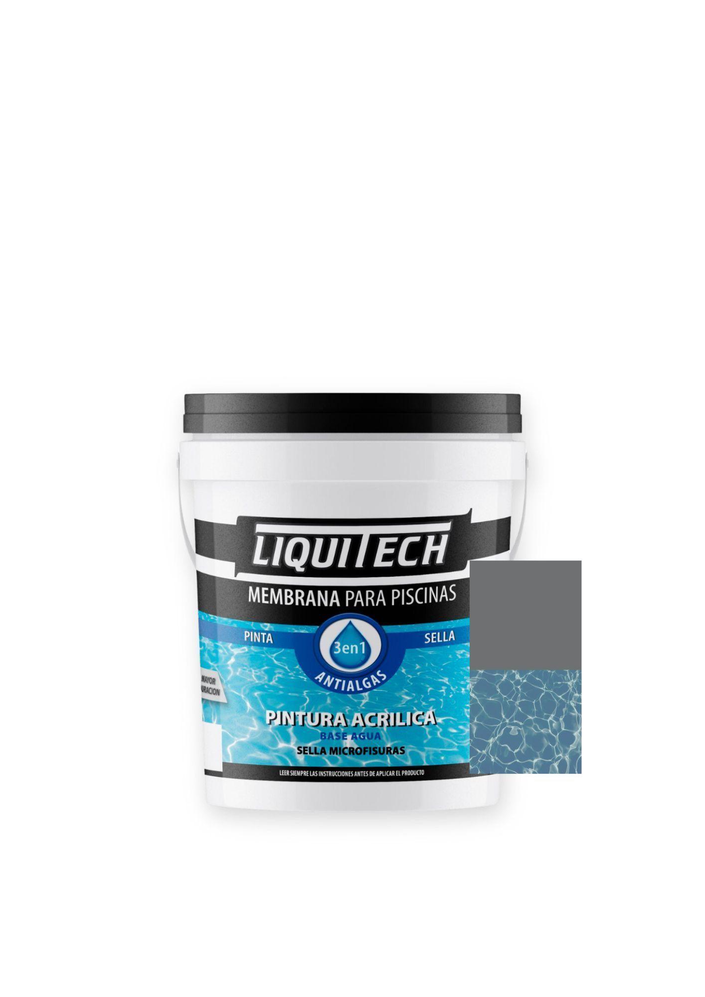 Liquitech Membrana para Piscina 20 Lt - color Gris-0