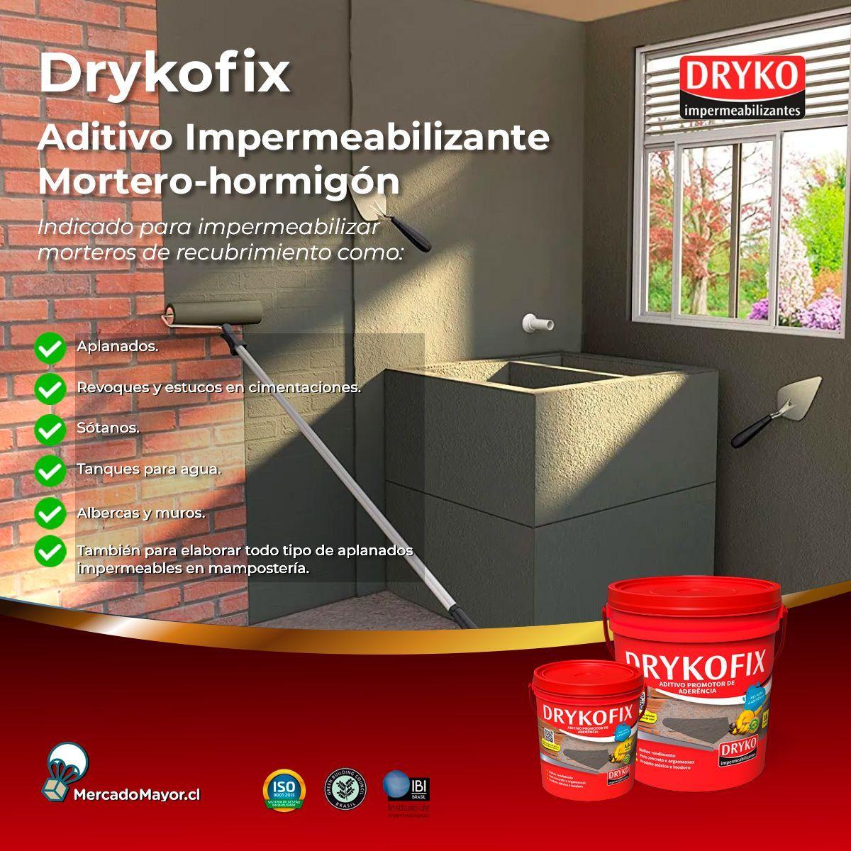 Drykofix  Adhesivo Promotor Adherencia Para Mortero.3,6lts-2