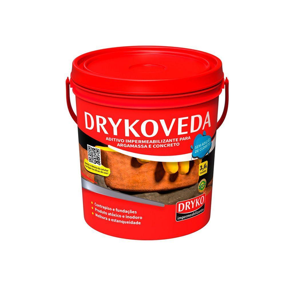 Drykoveda  Aditivo Impermeabilizante Mortero-hormigón 3,6lts-0