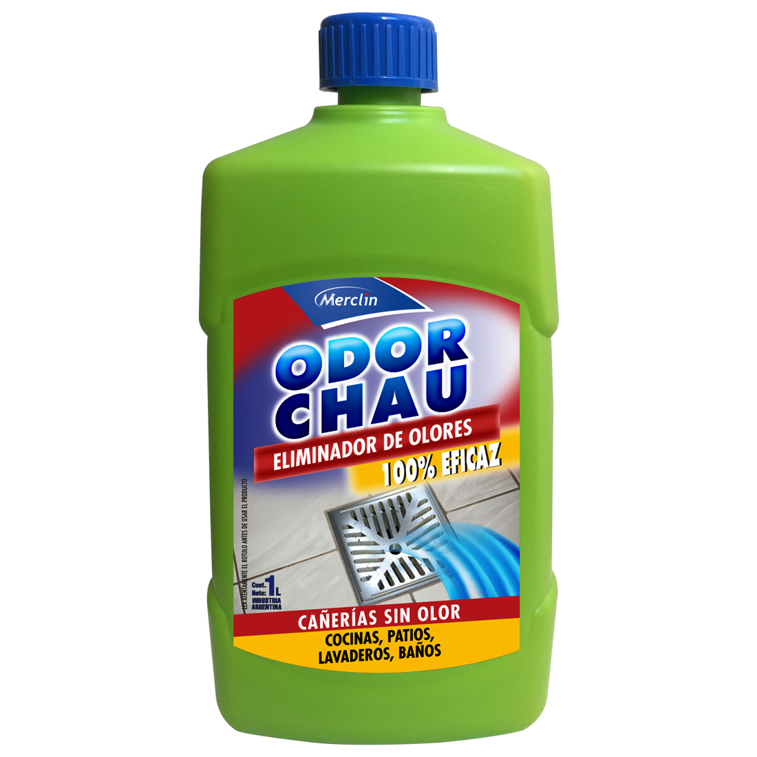 ODORCHAU ELIMINADOR DE OLORES CAÑERIAS X 1L-1