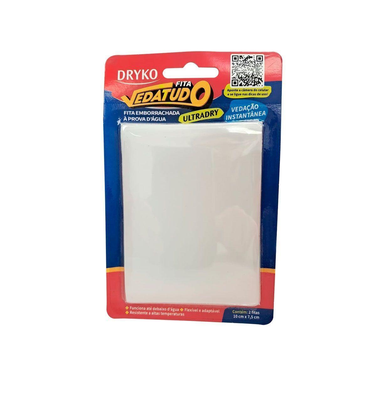 Parche sellador Drykofita Vedatudo Ultradry Blanco 10cm X 7,5cm-1