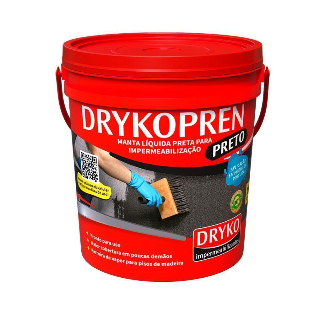 Membrana Impermeabilizante Asfaltica Drykopren Preto 18 L-0