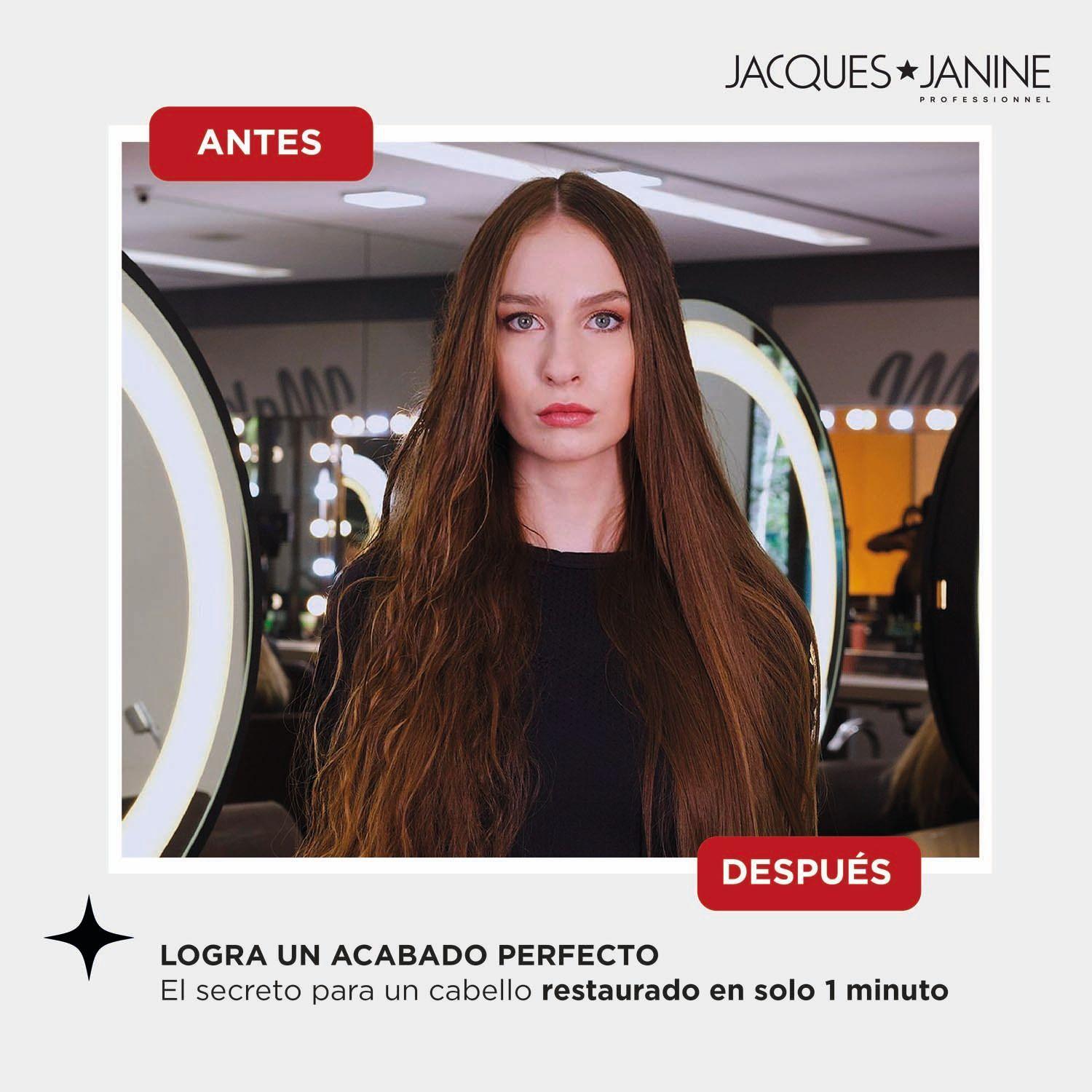 Mascarilla Pelo Antifrizz y Brillo Just One Minute Jacques Janine 80g-5