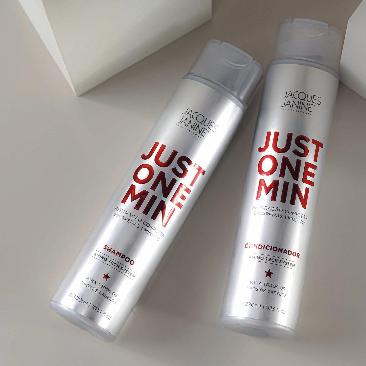 Shampoo Antifrizz y Brillo Just One Minute Jacques Janine 300ml-6