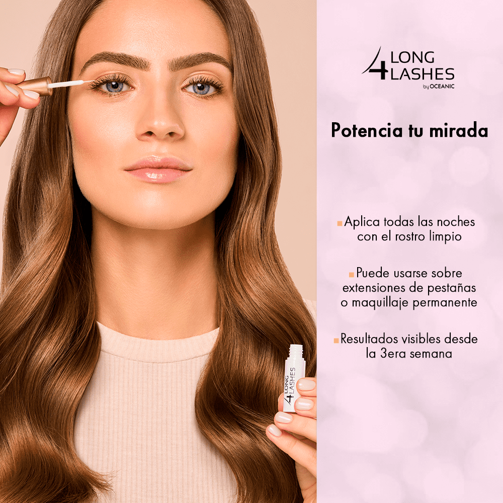 Serum para Crecimiento de Pestañas Long4lashes-2