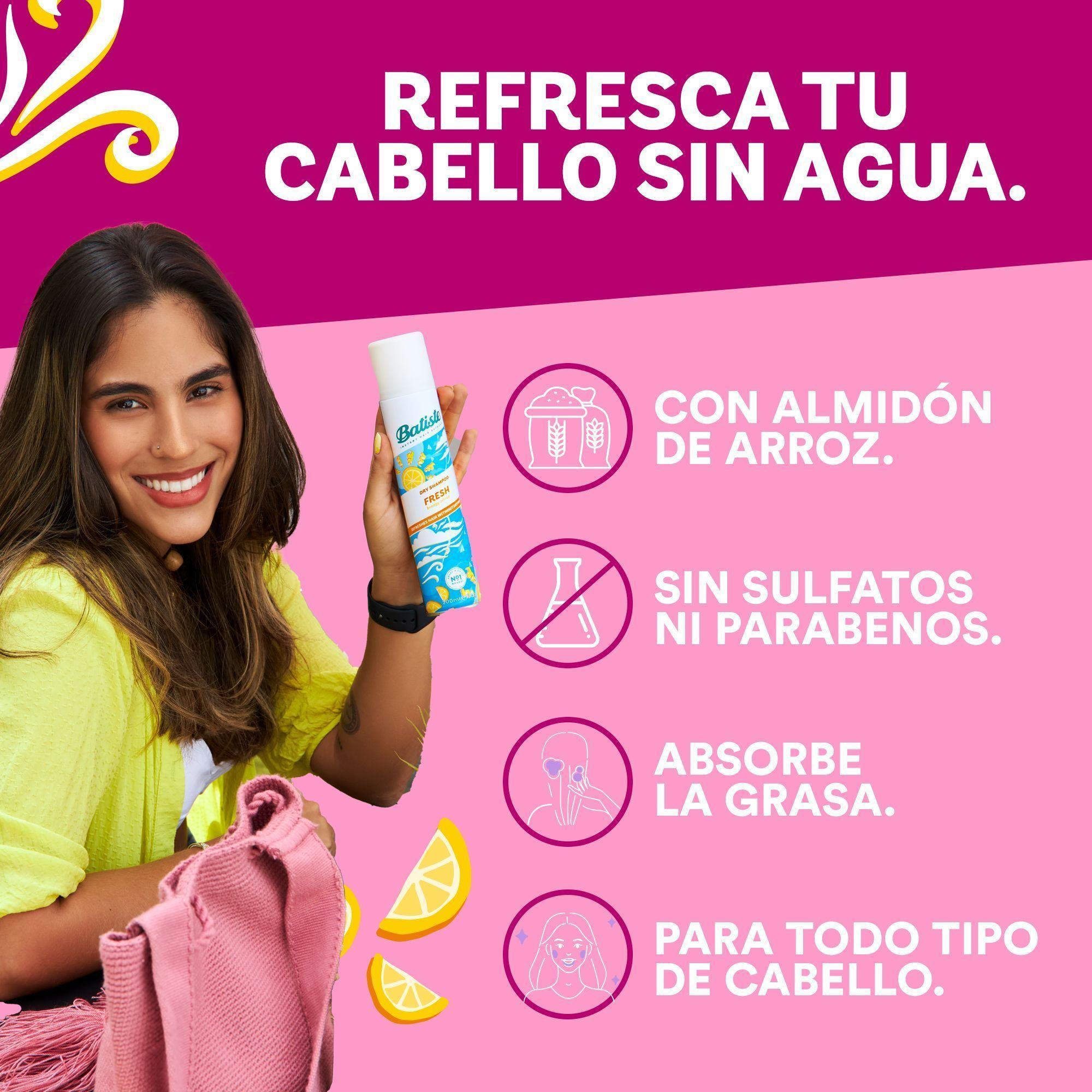 Pack de 2 Shampoo en seco Batiste Fresh-2