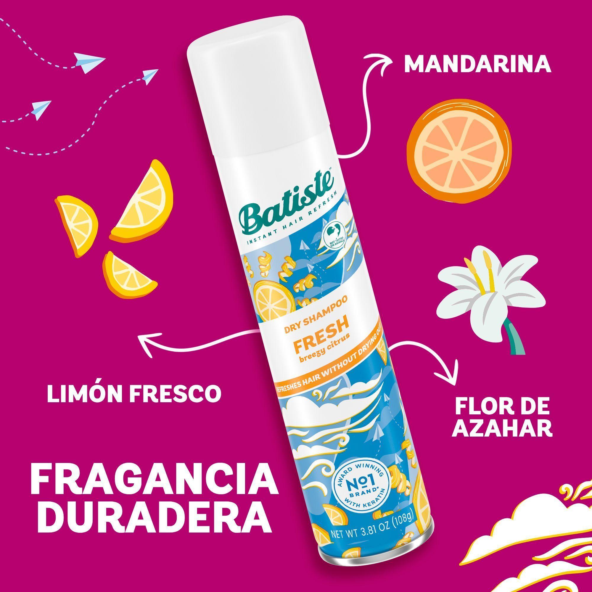 Pack de 2 Shampoo en seco Batiste Fresh-3