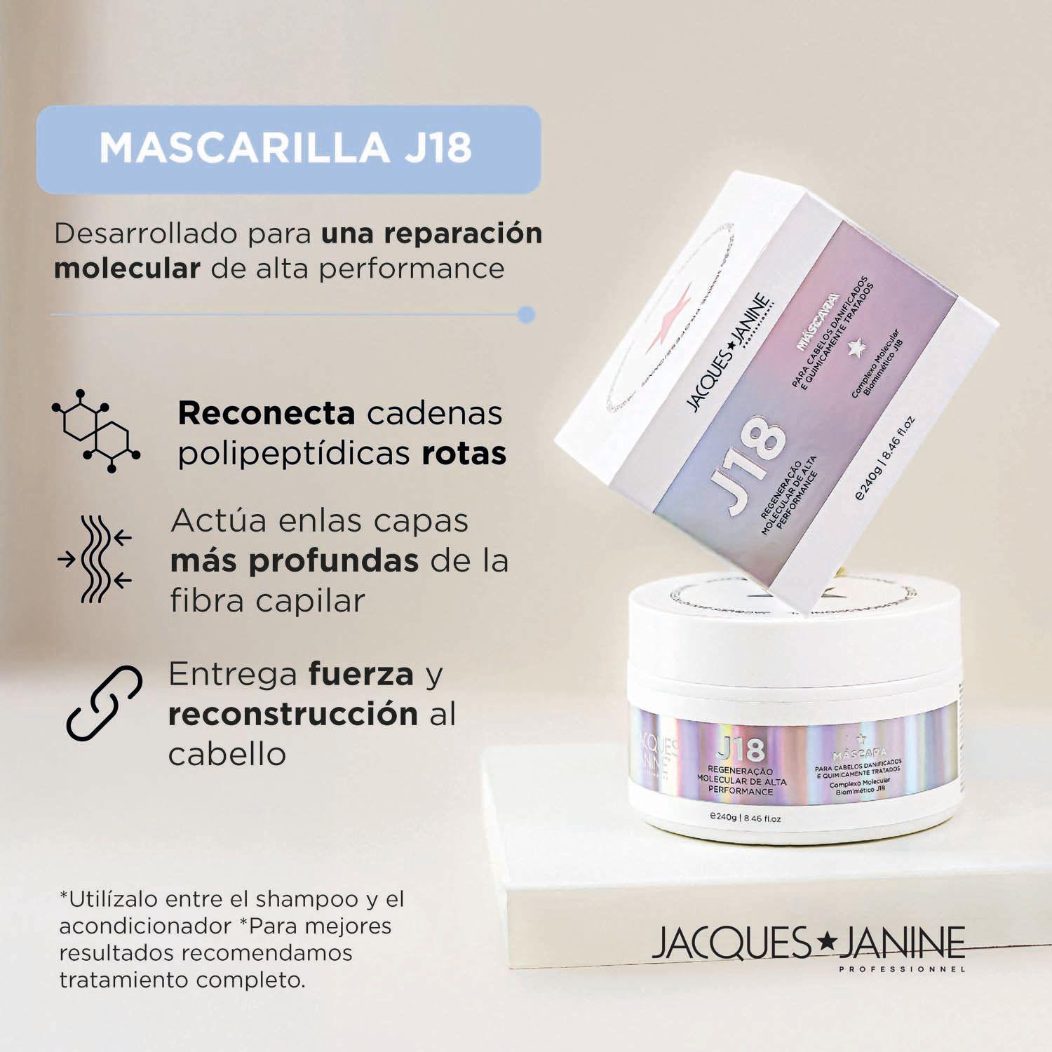 Mascarilla Reparación Molecular Inensiva J18 Jacques Janine 80g-3