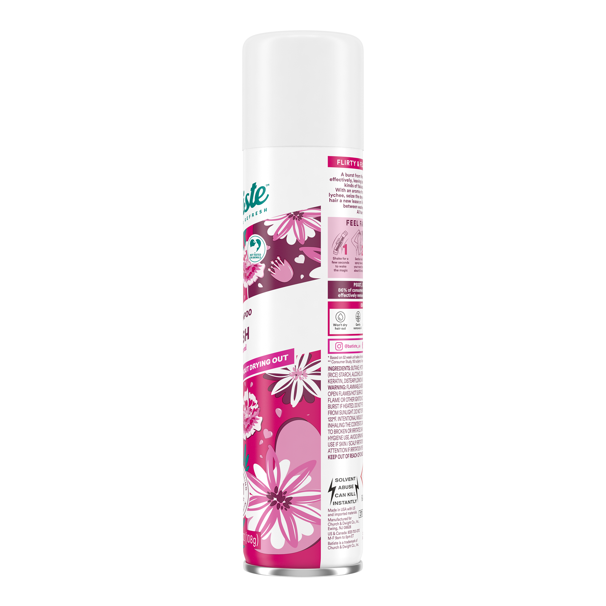 Pack de 2 Shampoo en seco Batiste Blush-3