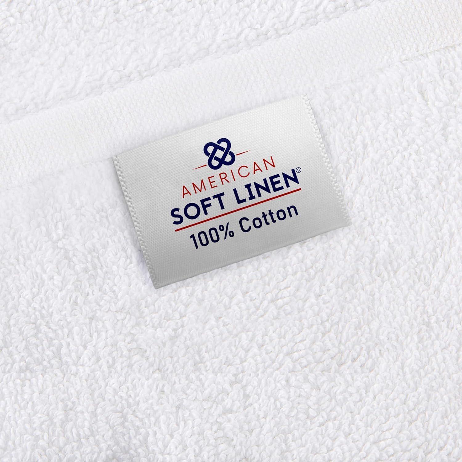 Toallon Premium de Baño Algodón Blanco-4