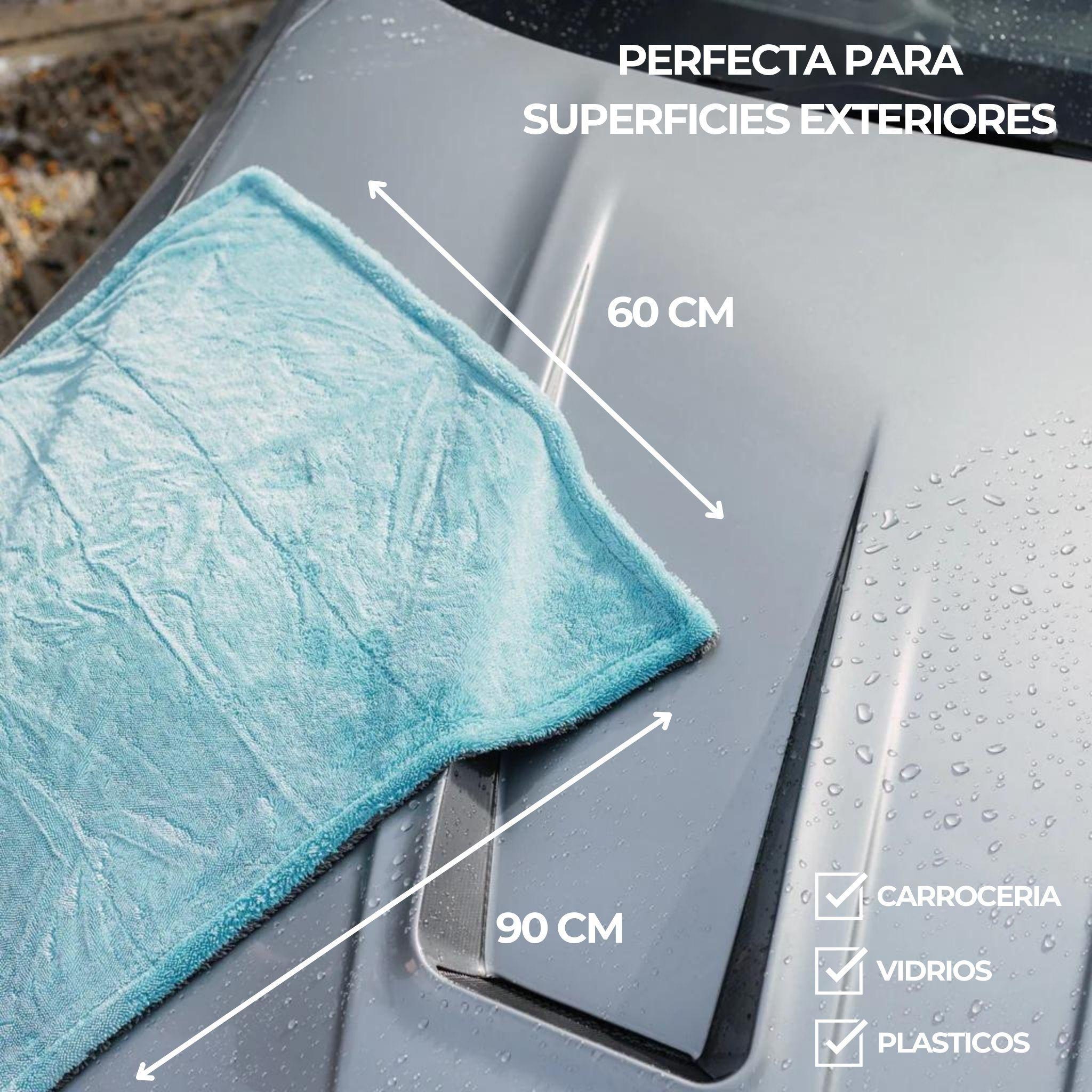Toalla De Microfibra Para Secado Del Auto Hex 1200 Gsm-2