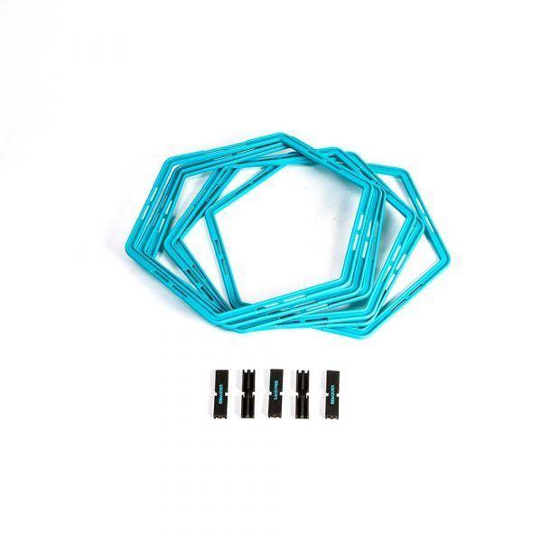 Escalera de agilidad Hexagonal-3