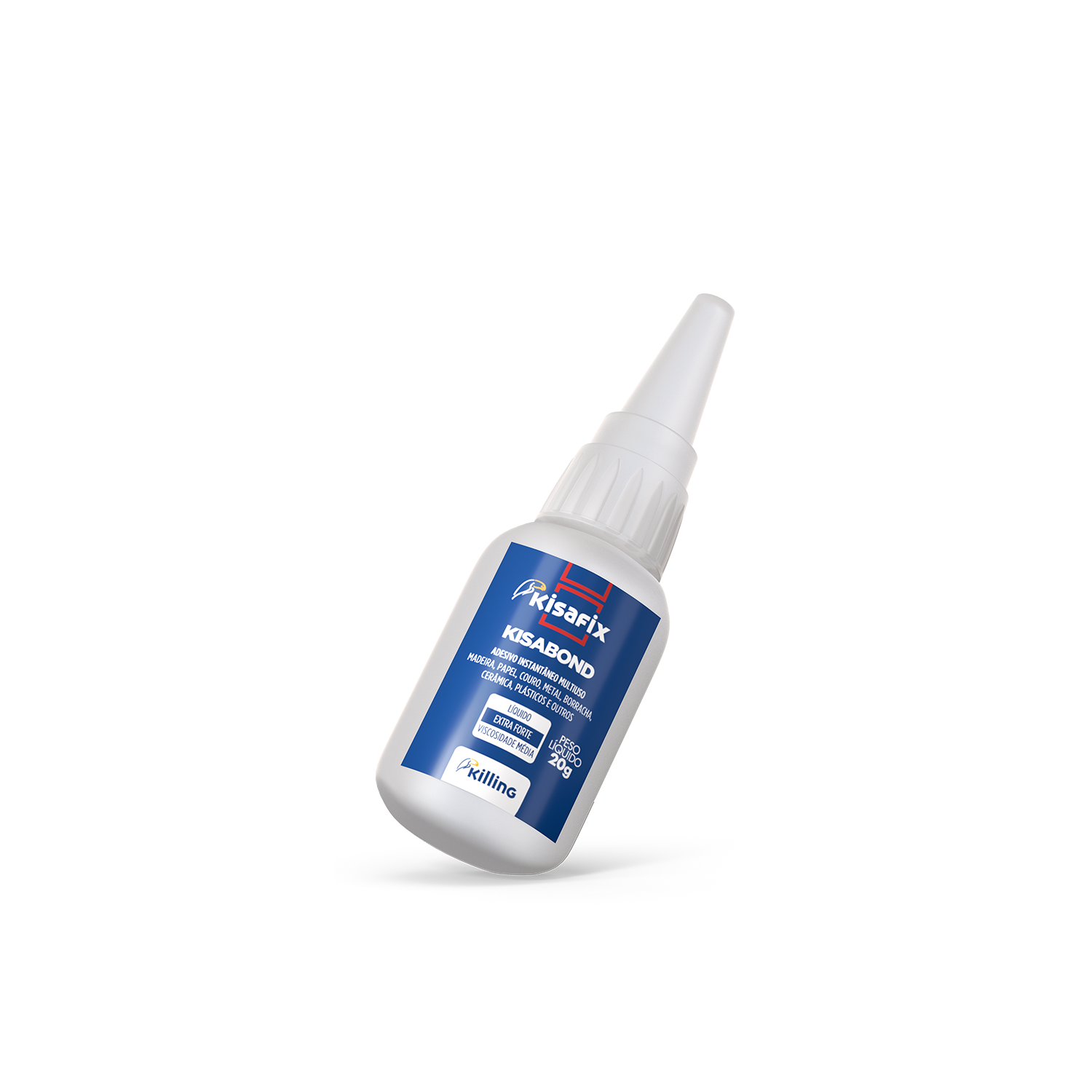 Caja 20 Kisabond Pegamento de Contacto Instantaneo Extra fuerte 20g Kisafix-2
