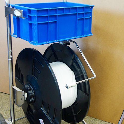 Dispensador H–83 para zuncho PP A200 con Ruedas y Bandeja-3