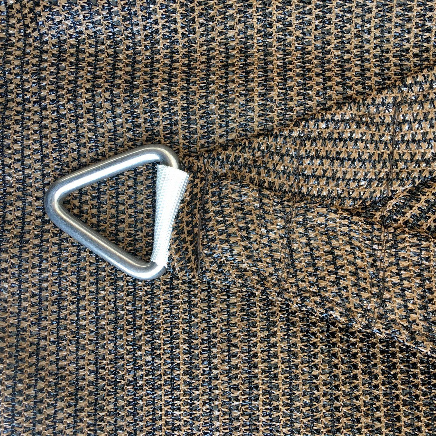 Vela Sombreadora Rectangular de 3.0 x 4.0 Color Moka-3