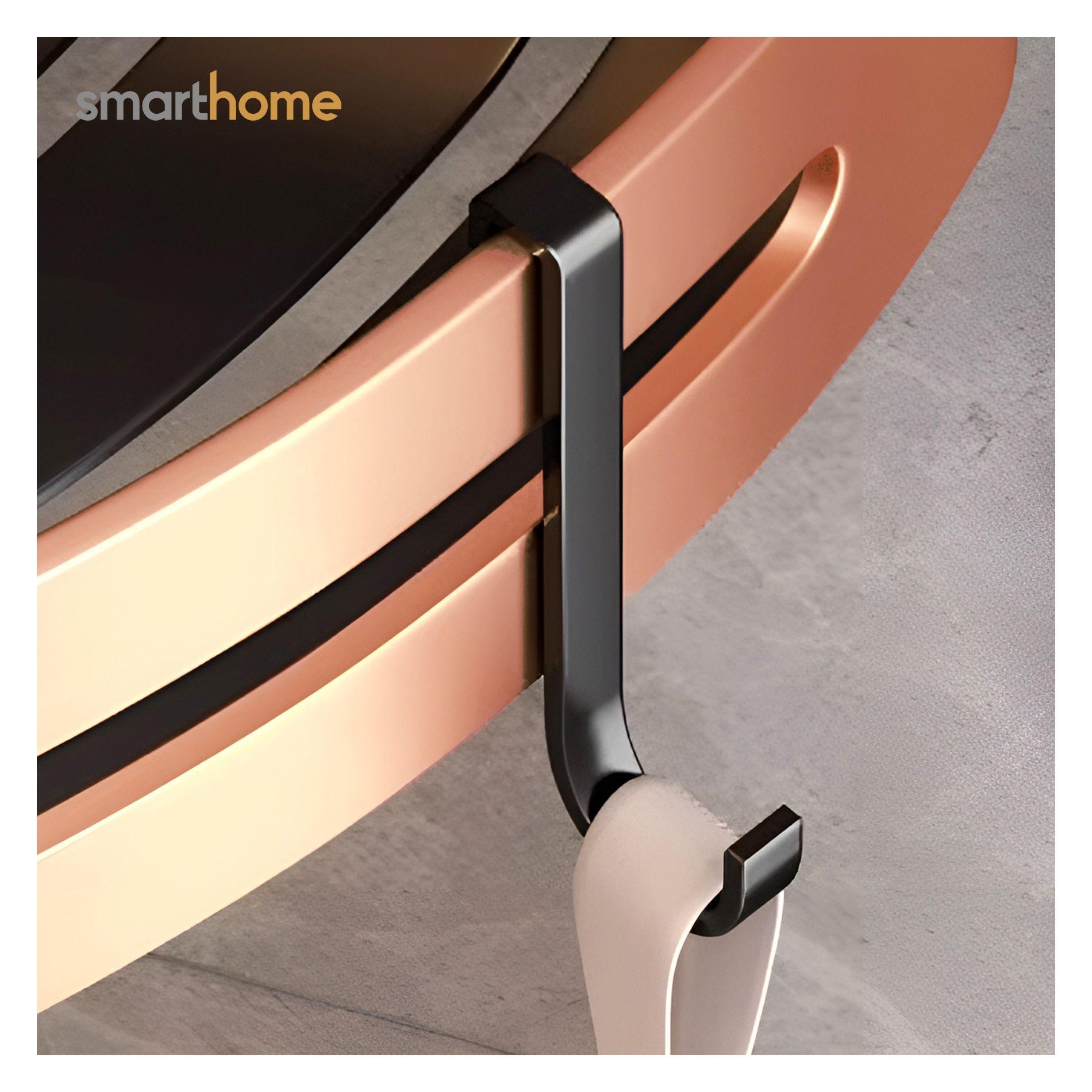 Esquinero Baño Acero Mate Smarthome Bronce Negro-4