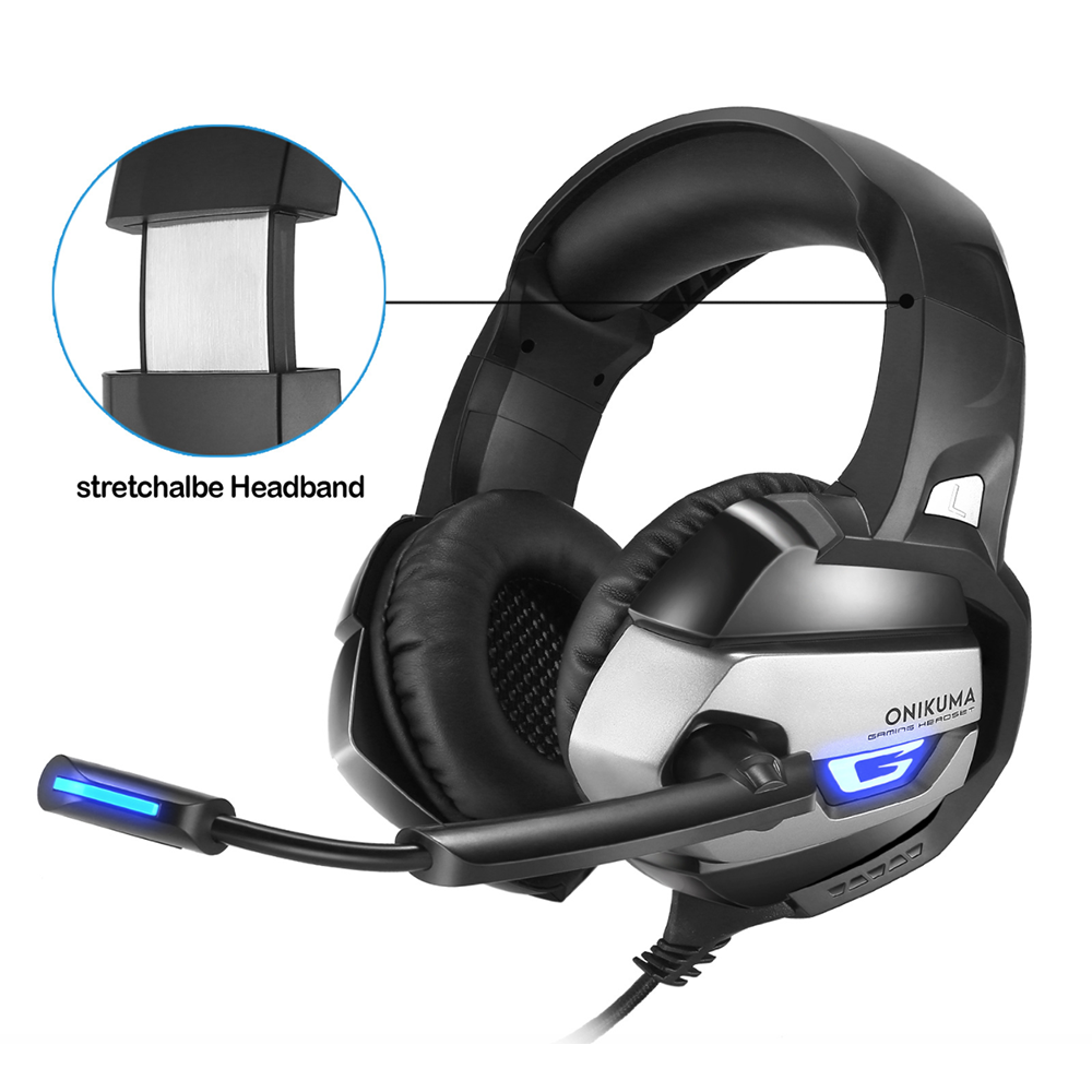 Audífono Gamer Onikuma K5 Negro-4