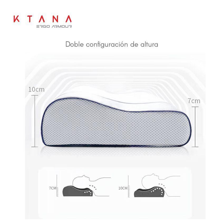 Almohada Cervical Ergo Armour Ktana Memory Foam -2