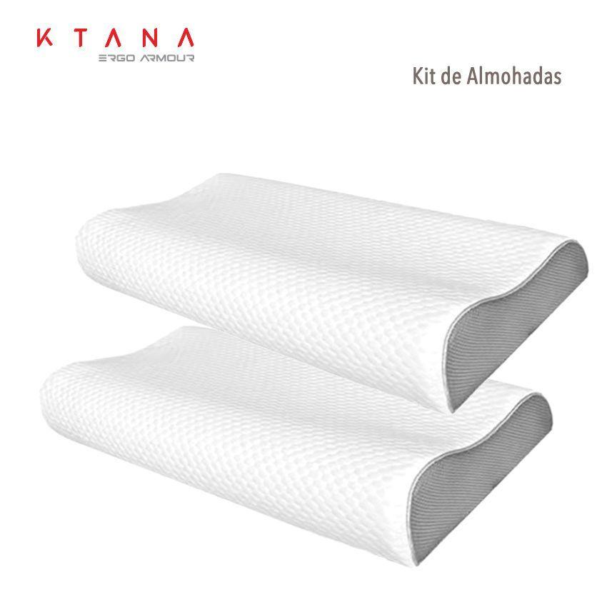 Kit Almohada Cervical Ergo Armour Memory Foam-0