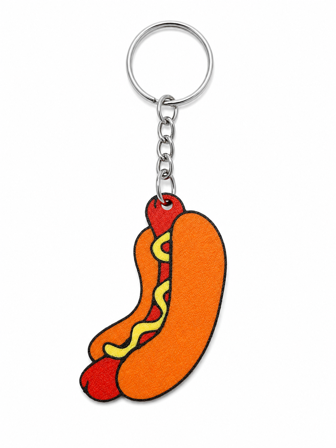 Llavero Hot Dog Decorativo Impreso en 3D PLA-2