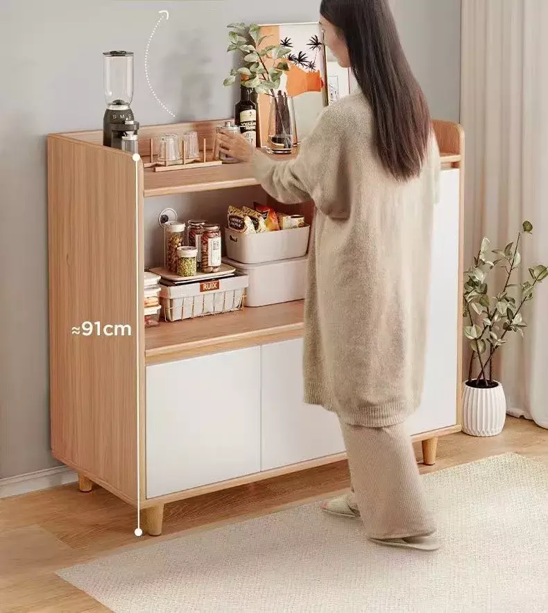 MUEBLE COCINA MICROONDAS CON PUERTA 120X91X40CM-3