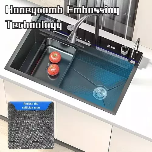 LAVAPLATOS DOBLES EMPOTRADO ACERO INOXIDABLE 80X45CM - PLATEADO-3