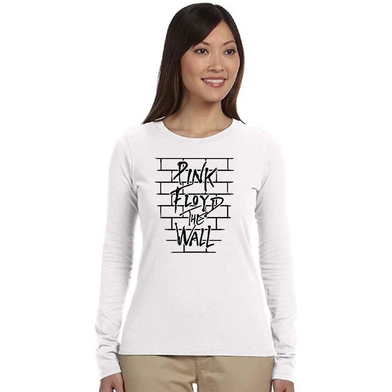 Poleras Manga Larga De Mujer Pink Floyd The Wall-0