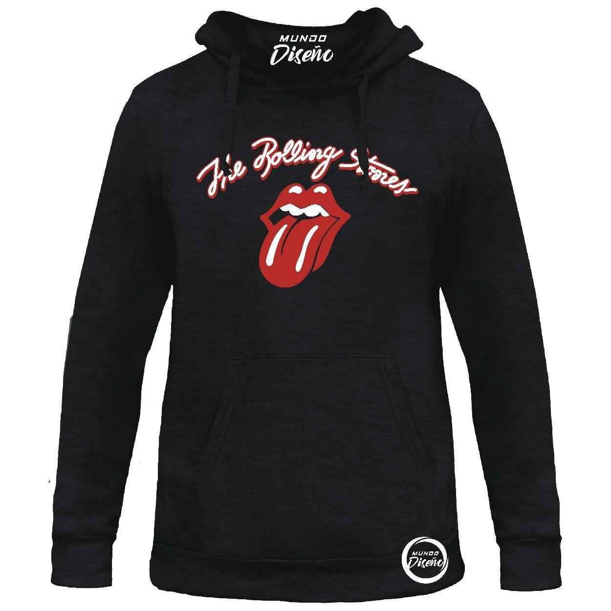 Poleron Unisex Con Capucha The Rolling Stones Clasico-0