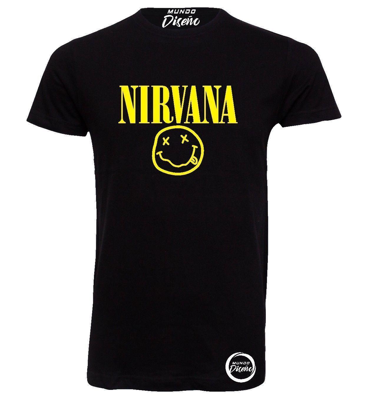 Polera Hombre MDC Manga corta Nirvana Clásico -1
