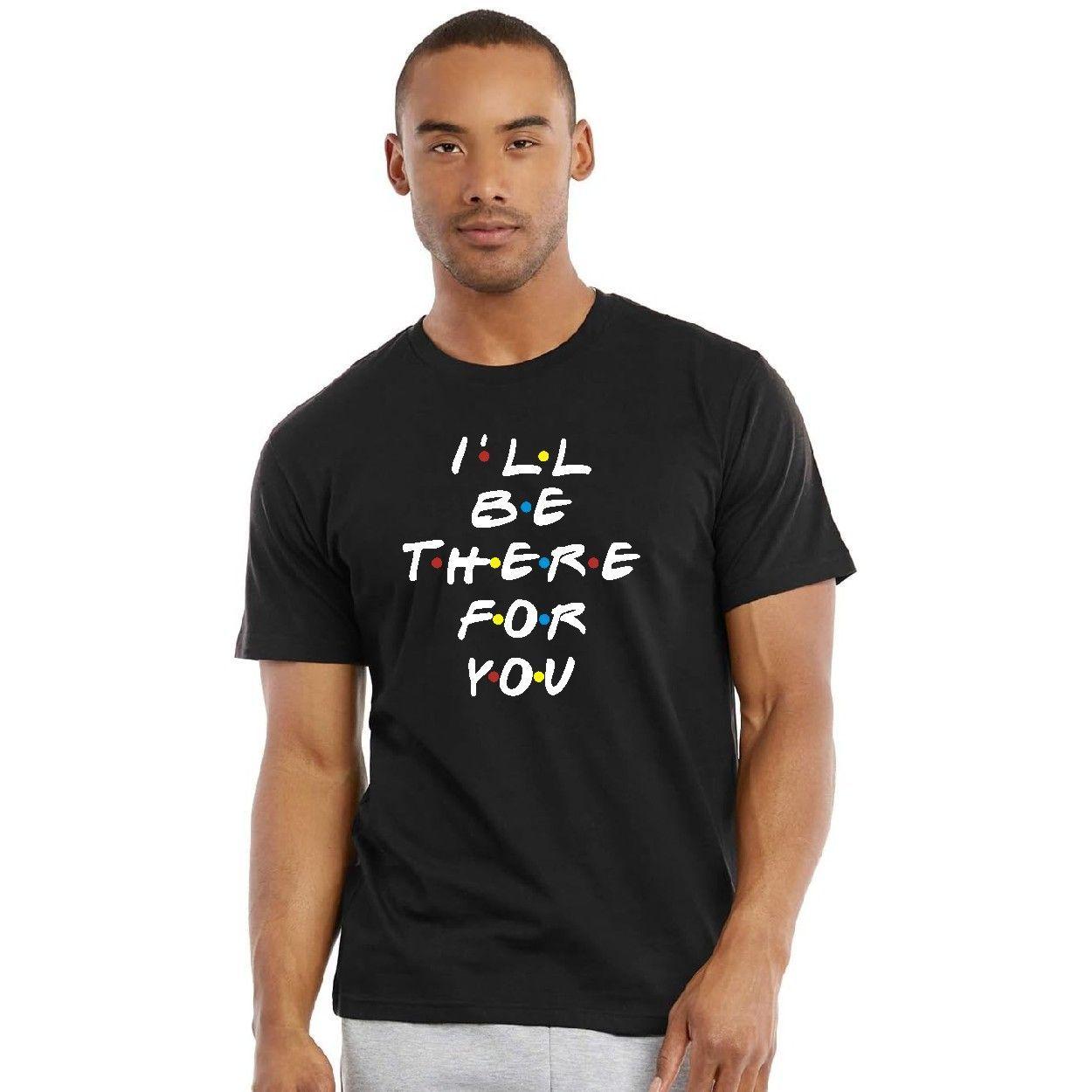 Poleras De Hombre Friends Estaré Ahí Para Ti-0