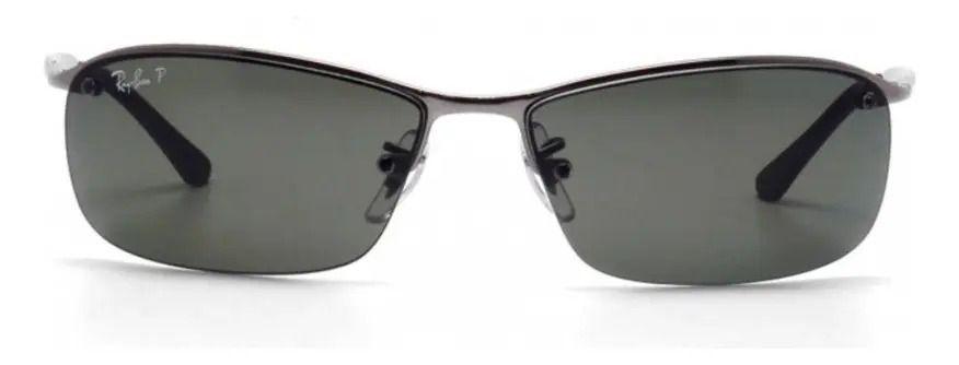 Anteojos Lentes de Sol Ray Ban RB3183 Polarizado Verde/Gunmetal 63-15-1