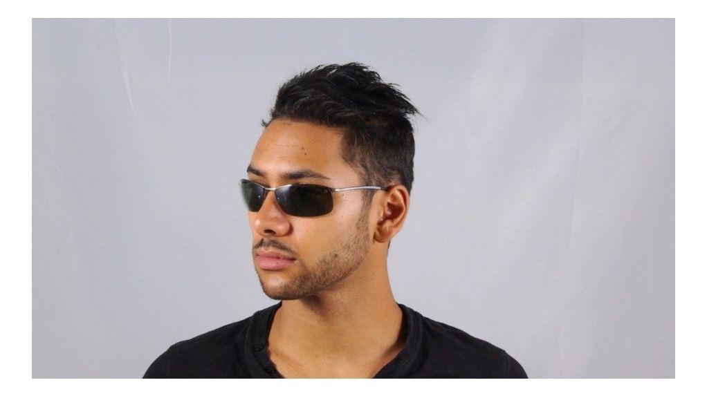 Anteojos Lentes de Sol Ray Ban RB3183 Polarizado Verde/Gunmetal 63-15-5
