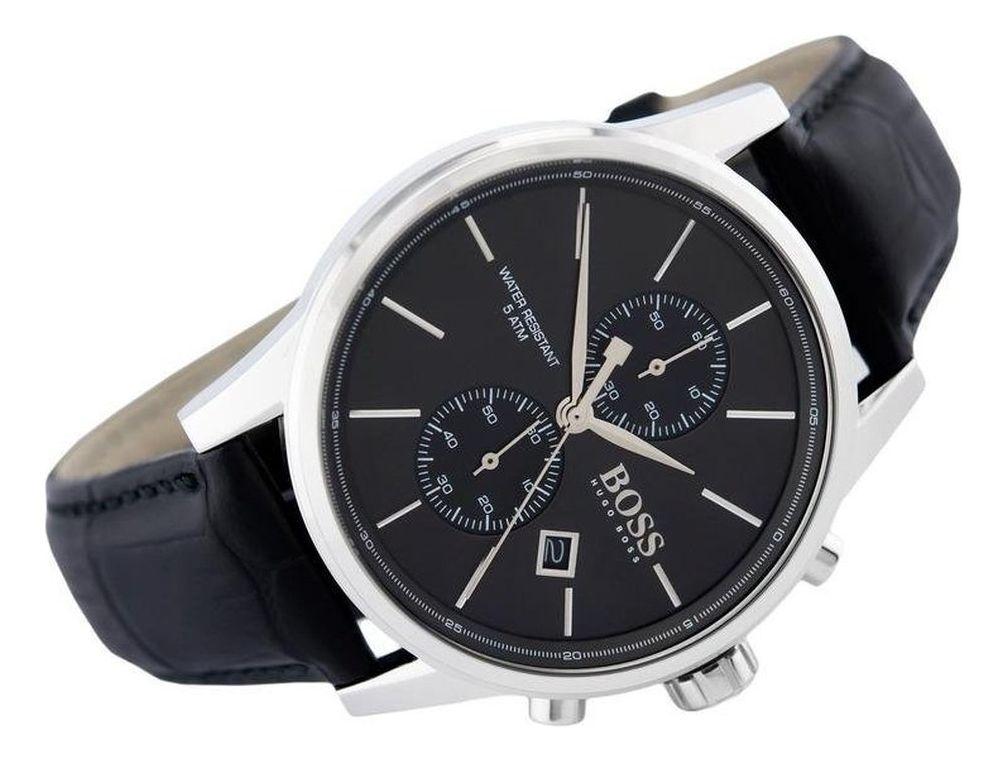 Reloj Pulsera De Cuero Hombre Jet 1513279 Hugo Boss 41 mm-7