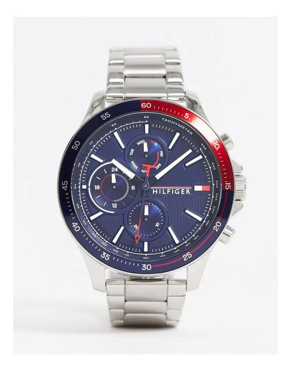 Reloj Tommy Hilfiger Bank 1791718 Para Hombre Caballero-2