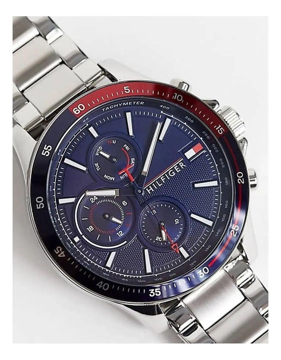 Reloj Tommy Hilfiger Bank 1791718 Para Hombre Caballero-3