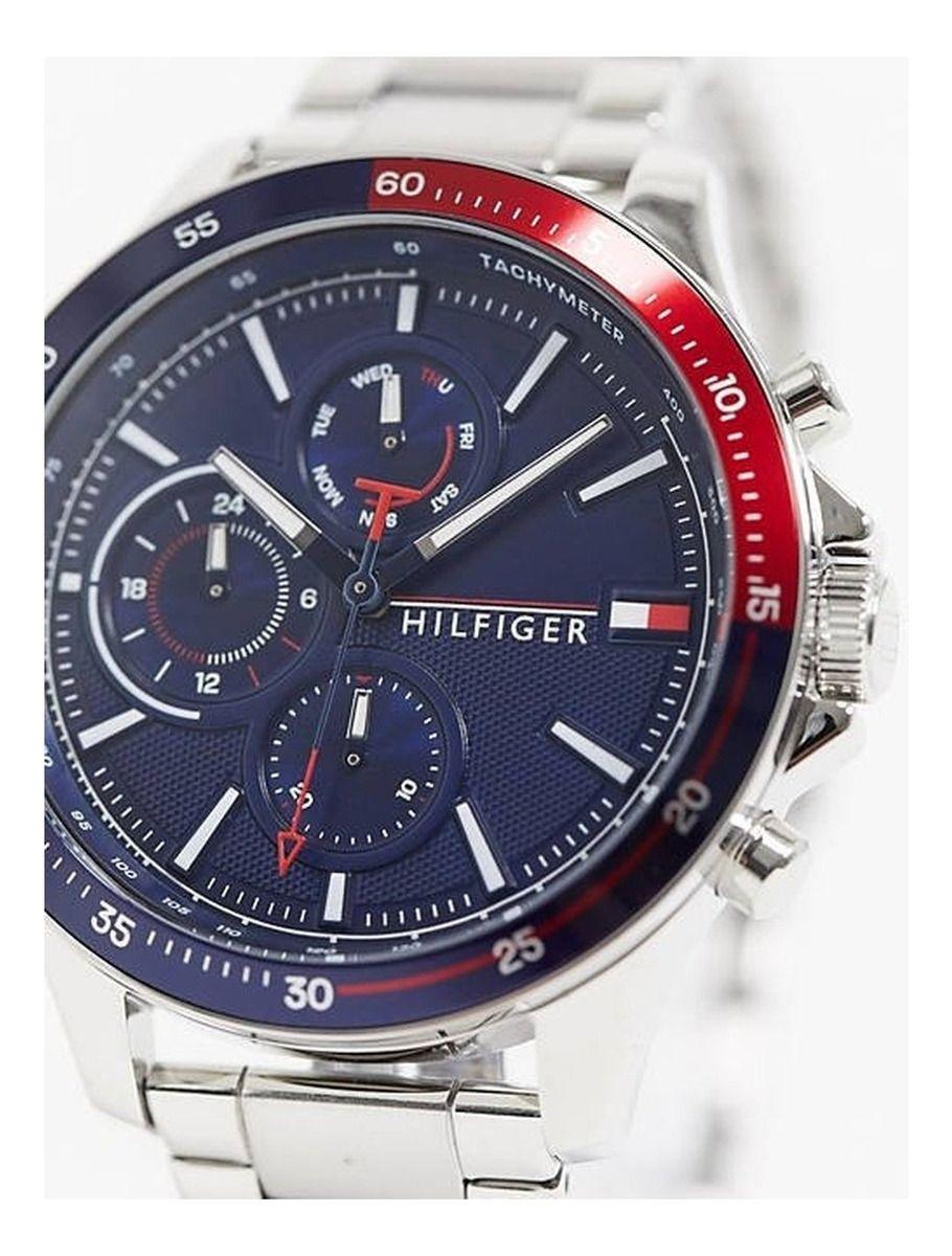 Reloj Tommy Hilfiger Bank 1791718 Para Hombre Caballero-4