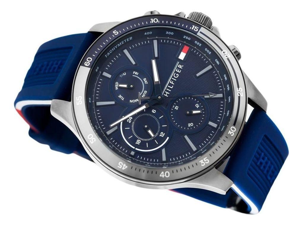 Reloj Tommy Hilfiger Bank 1791721 Para Hombre Caballero-4