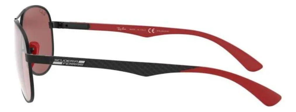 Anteojos Lentes de Sol Ray Ban Polarized Scuderia Ferrari RB8313M F002/H2 61-13-2