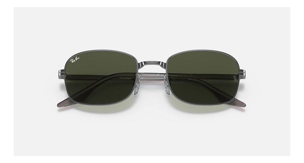 Anteojos Lentes de Sol Ray Ban Classic RB3690 00431 54-21 Clásico verde/metal-7