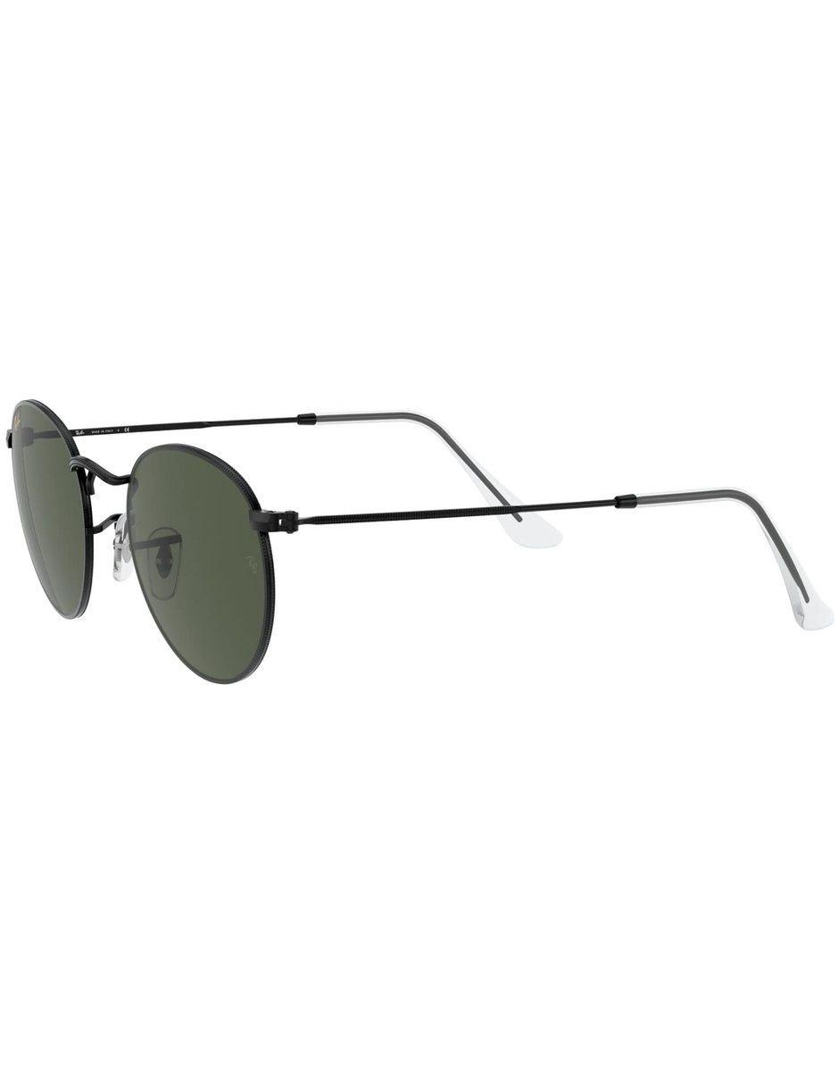 Anteojos Lentes de Sol Ray Ban Round Metal RB3447 919931 53-21 Negro/verde-2