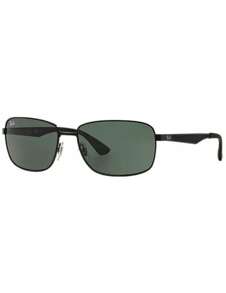Anteojos Lentes de Sol Ray Ban Classic RB3529 006/71 61 Negro mate/verde-0